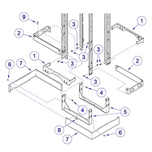 Chase Lower Supports